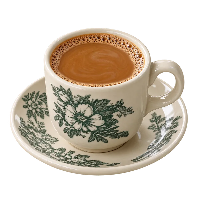 Hot Kopi at MUU TEA CAFE
