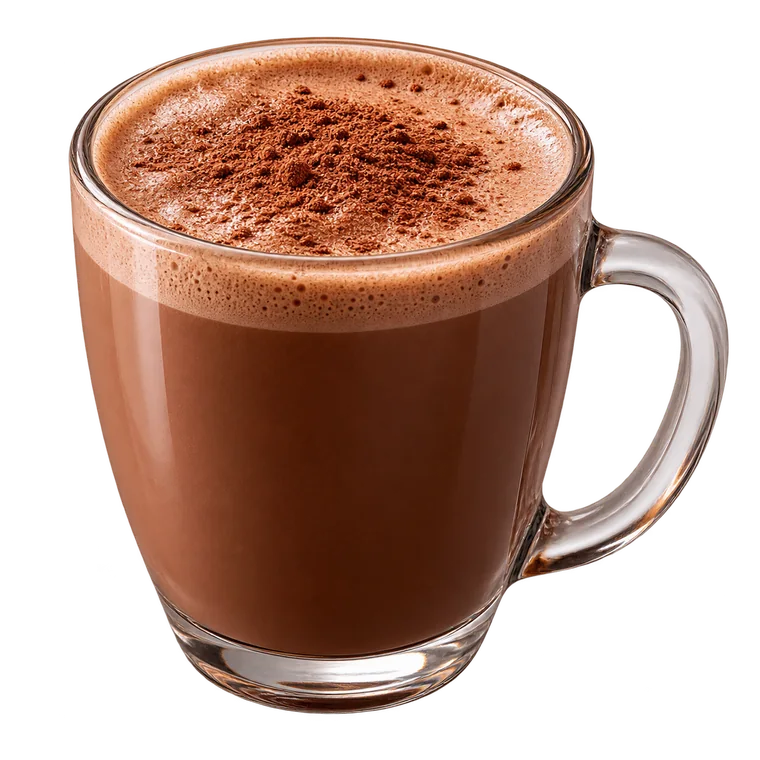 Hot Milo at MUU TEA CAFE