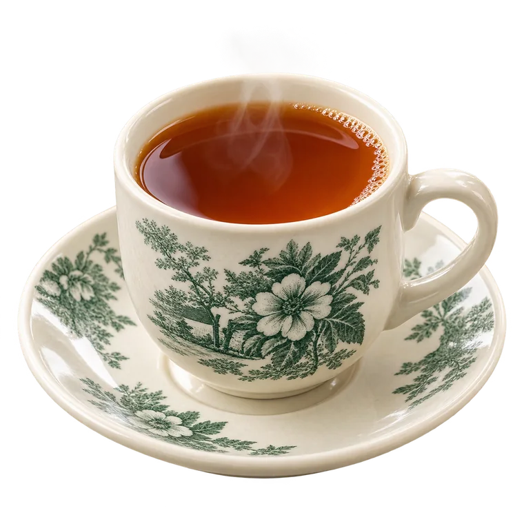 Hot Teh O at MUU TEA CAFE